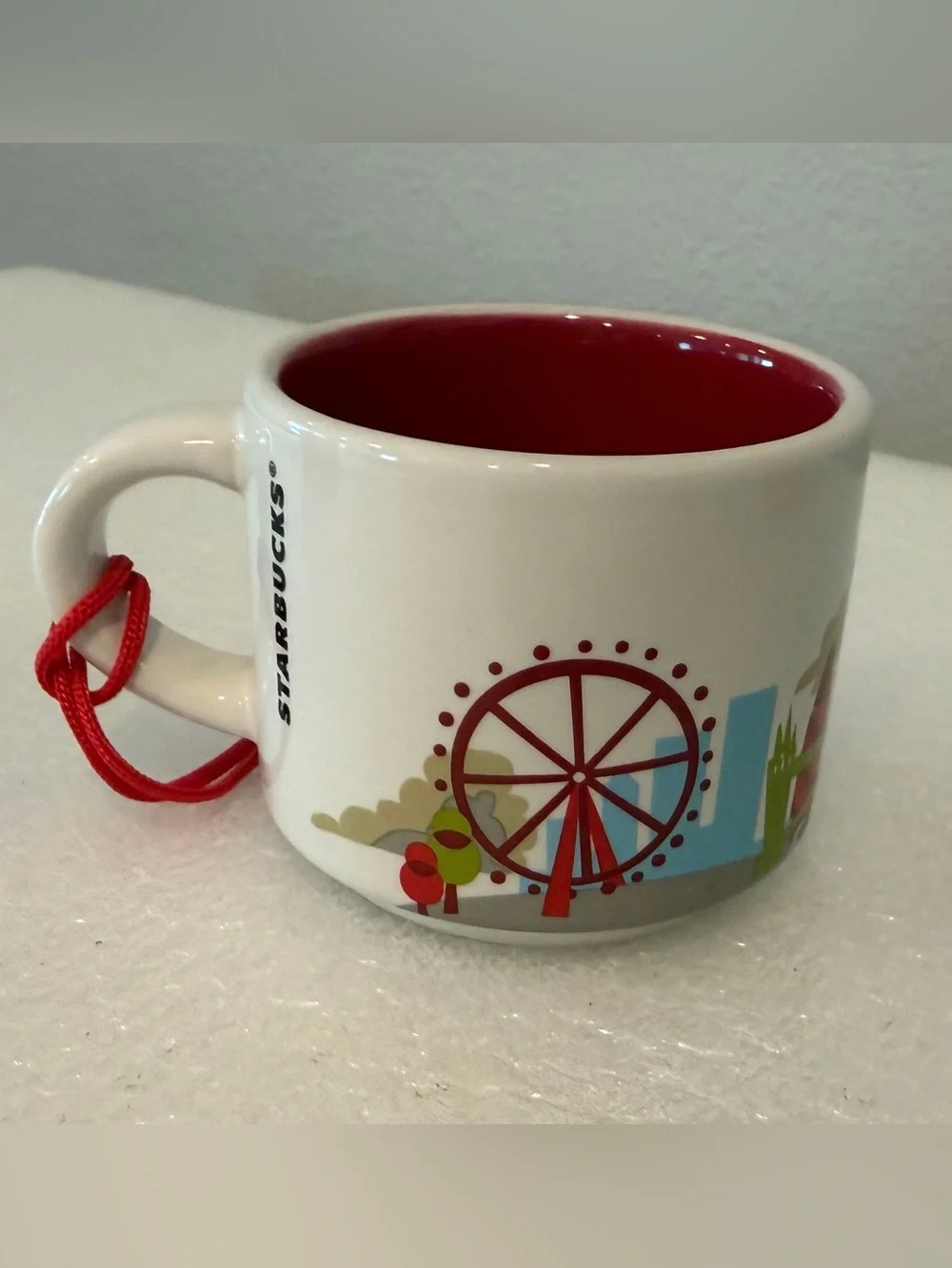 Starbucks London You Are Here Mug Christmas Ornament NIB